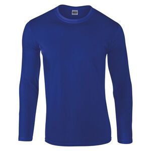 Gildan Unisex Adult Softstyle Long-Sleeved T-Shirt / Royal Blue